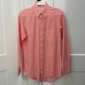 Brooks Brothers Milano non-iron button down size 14 1/2 - 32